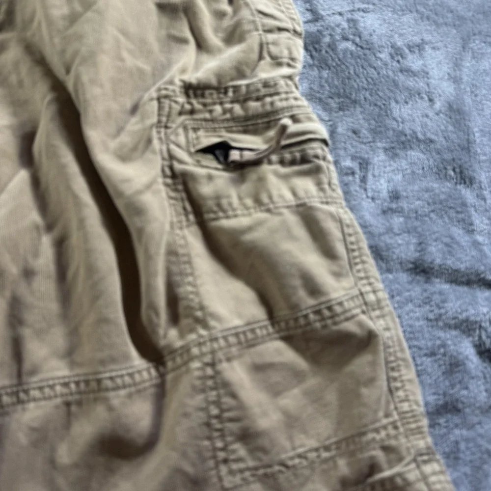 Vintage Y2K American Eagle Shorts Mens 30 Brown Military Skate 11